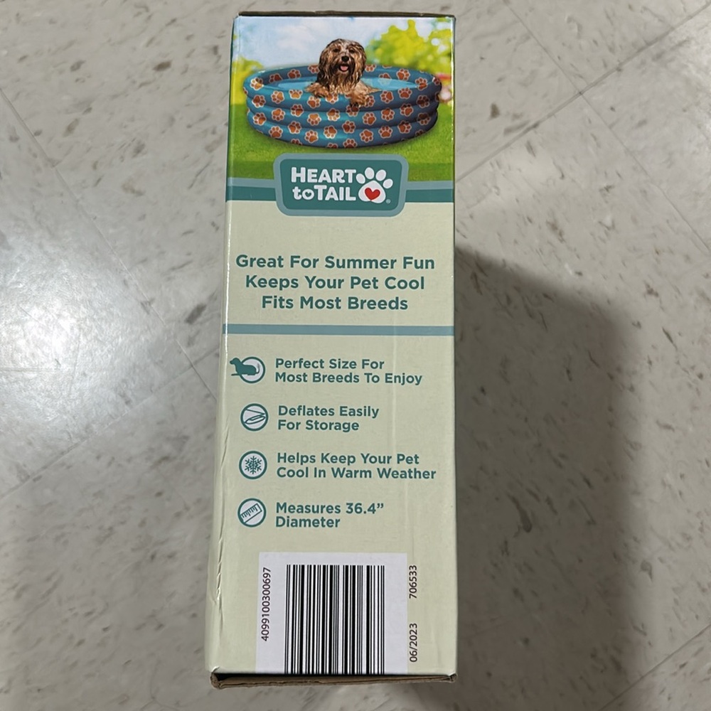 Brand New Inflatable Pet Pool - Picture 3 of 5